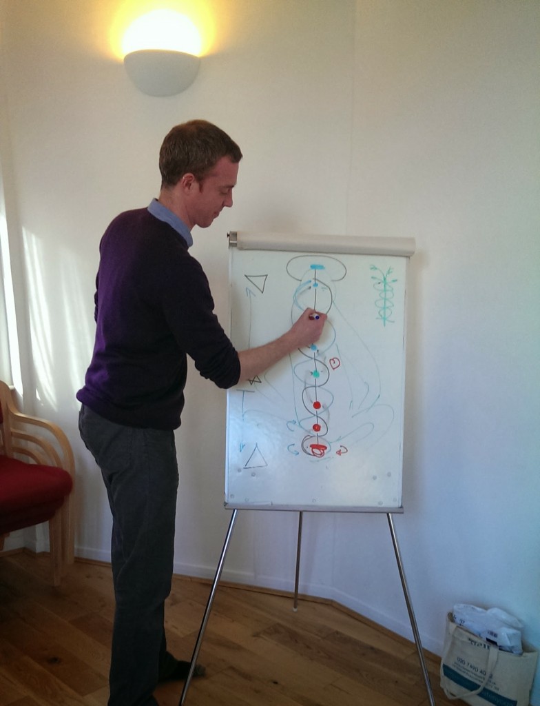 Tim at the whiteboard