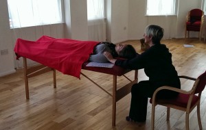 Practising reiki